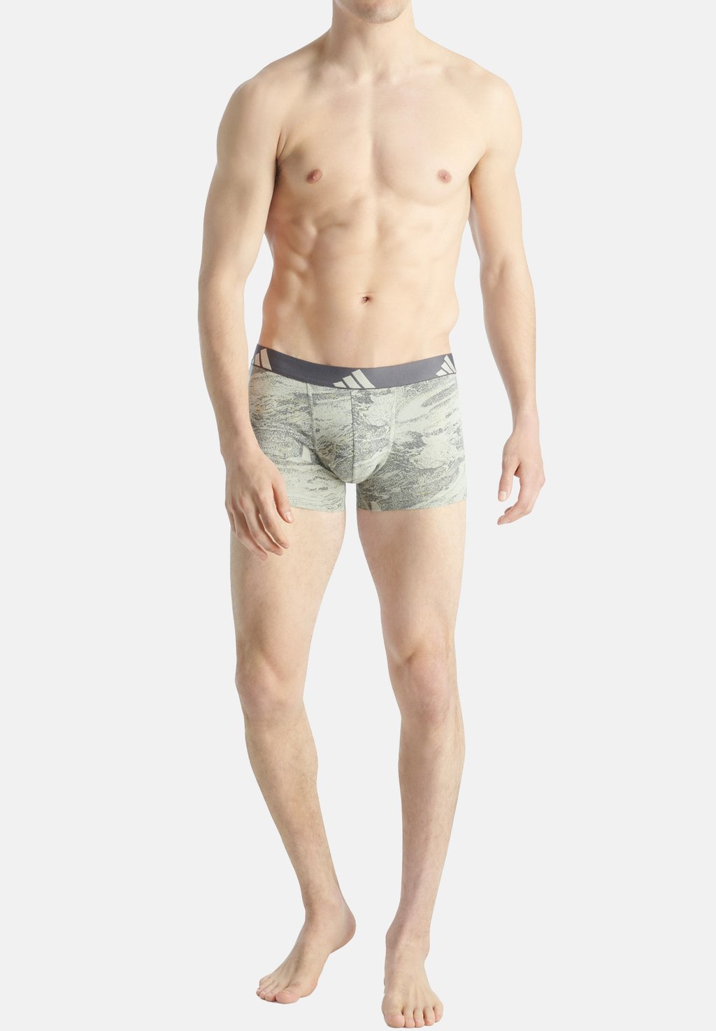 

Брюки TRUNK 3 PACK Adidas Sportswear, серо-коричневый