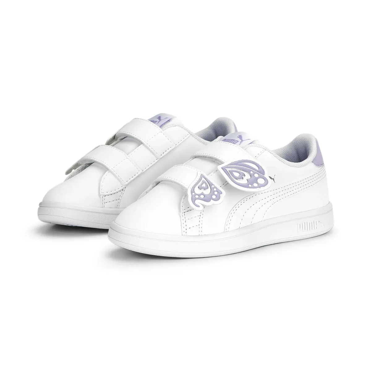 

Кроссовки PUMA "Smash v2 AC Sneakers Kids", белый