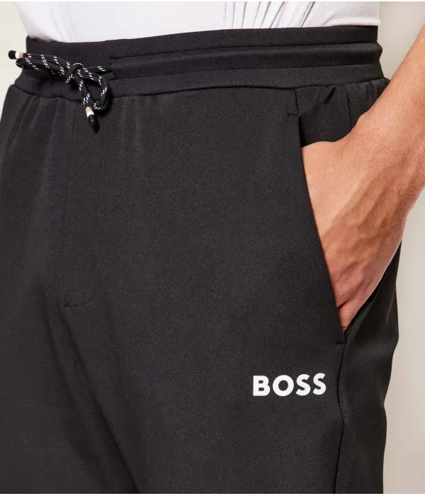 Jt_Toc Длинные спортивные штаны для вращения regular fit Boss Green, черный — фото 4