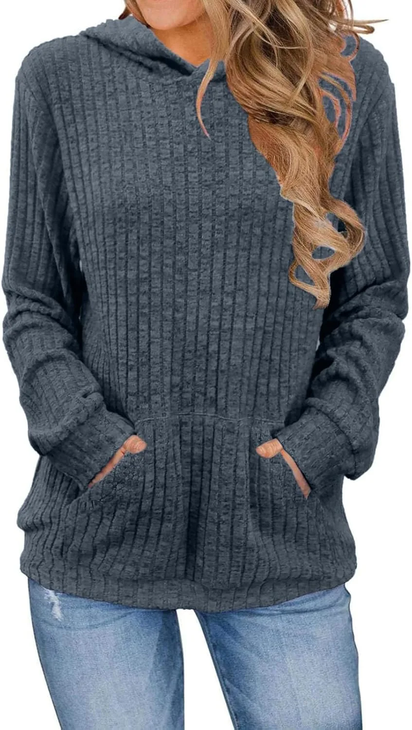 

Свитшот для женщин Casual Loose с длинным рукавом