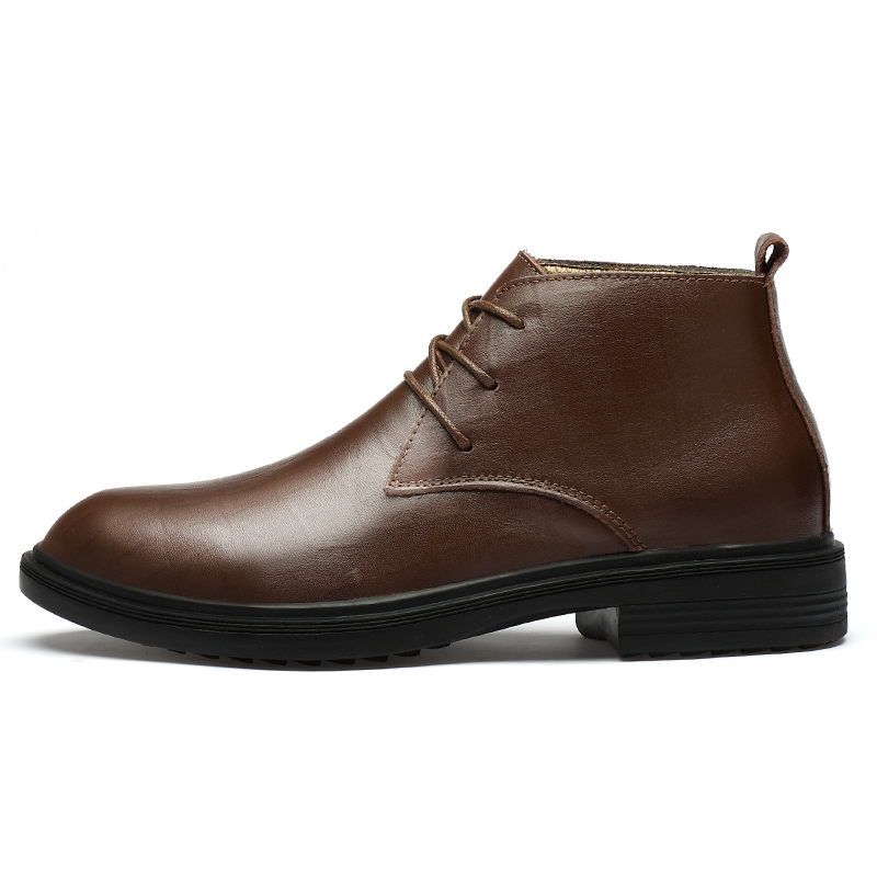 

XIMO BULL Мужские повседневные кроссовки Mid Top черно-коричневые коричневые, цвет Brown