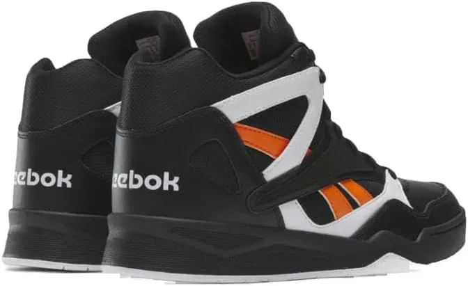 Баскетбольные кроссовки Reebok Unisex BB4590 High Top, Smash Orange Black White — фото 2