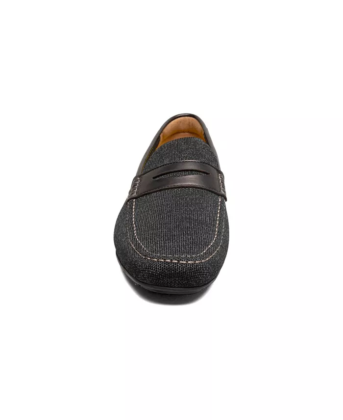 Мужские мокасины Motor Knit Moc Toe Penny Loafer Florsheim, черный — фото 4