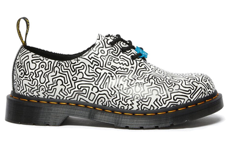 Полуботинки Dr.Martens Keith Haring 1461 Printed 'Black White' Women's