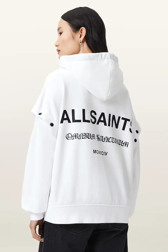 

Хлопковая толстовка OMNIUM Allsaints, белый