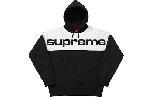 

Толстовка унисекс Supreme, черный/белый