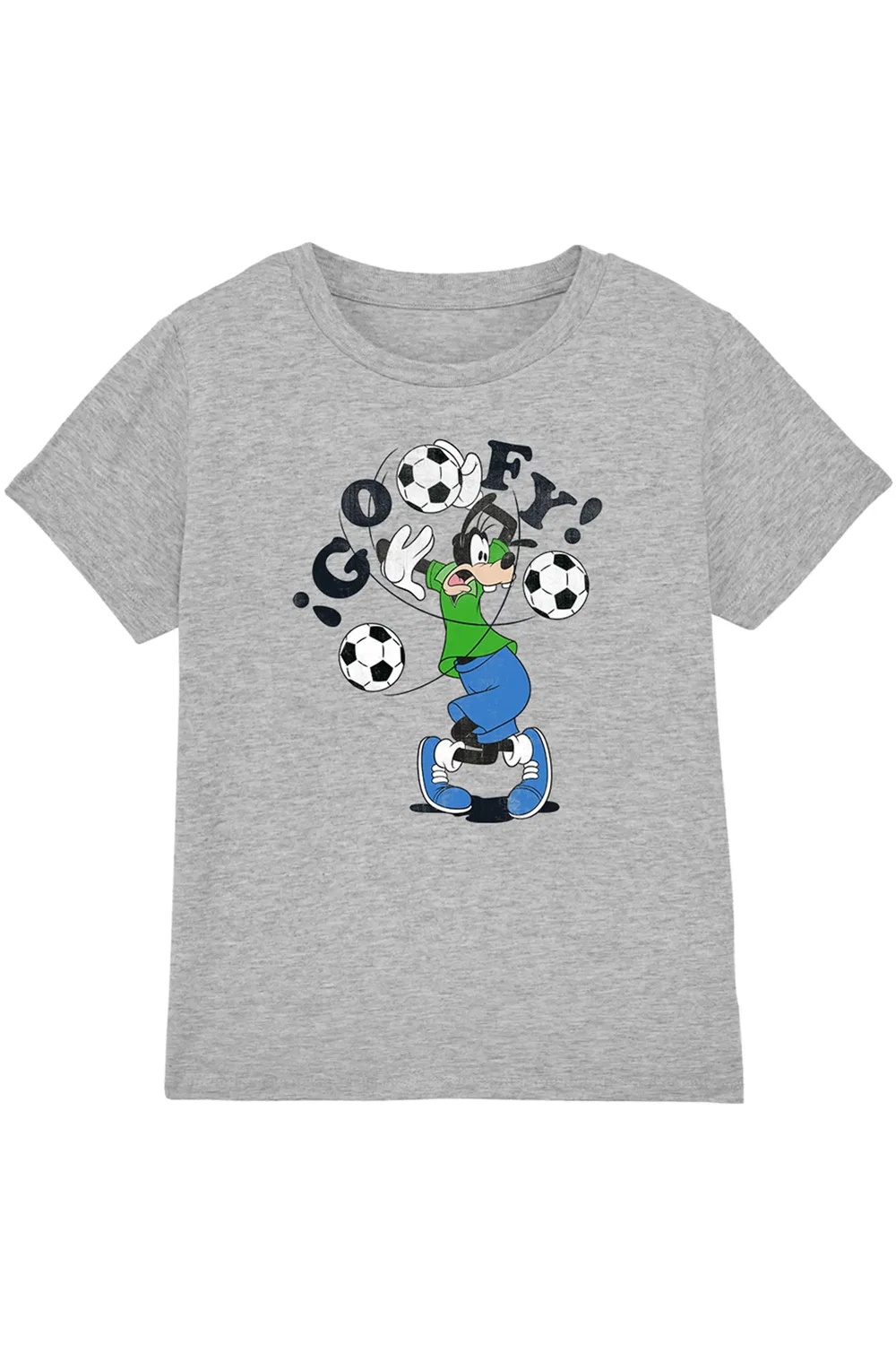 Футболка детская с Гуфи Disney Athletic Heather, светло-серый