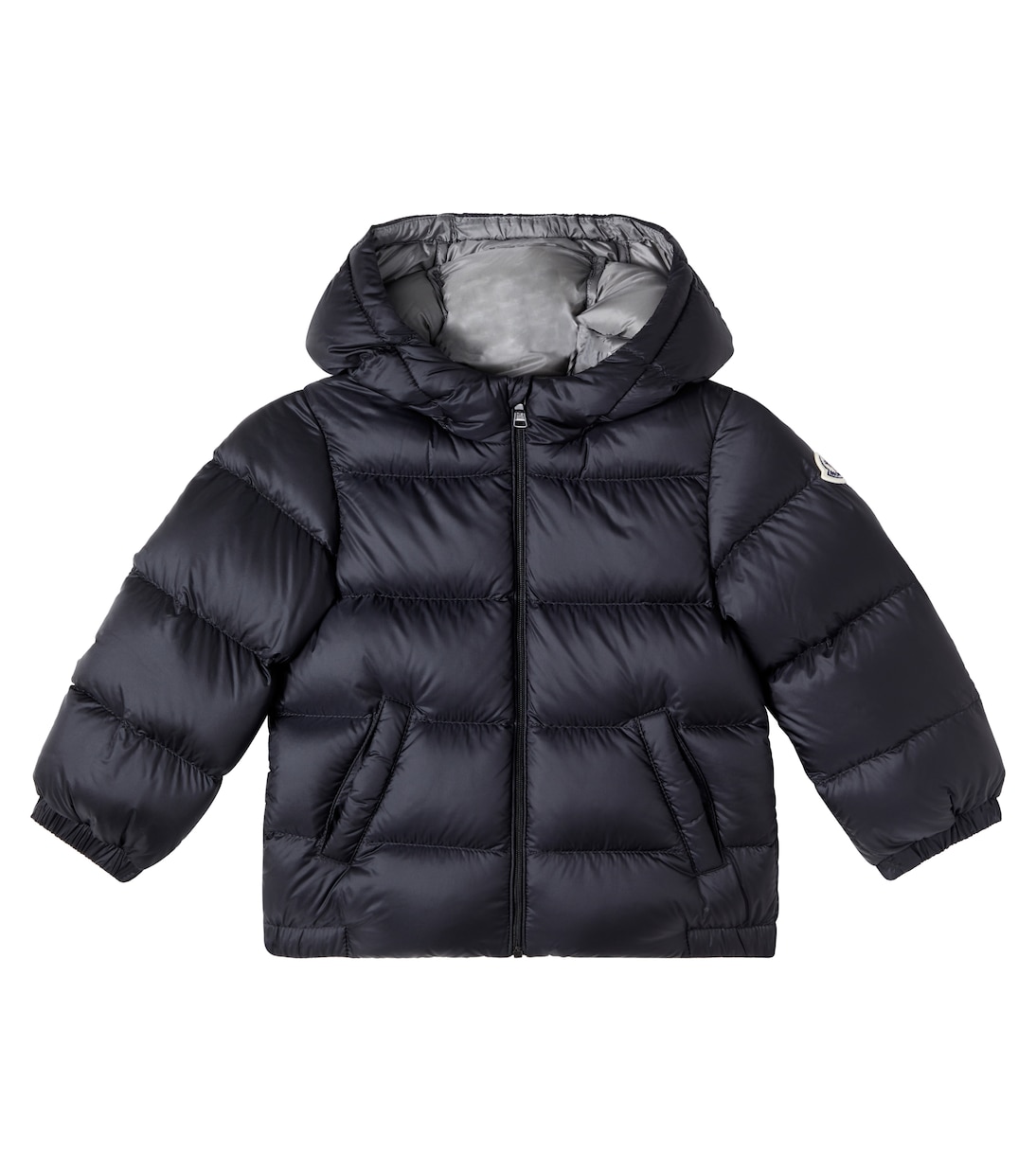 

Пуховик Baby New Macaire Moncler Enfant, черный