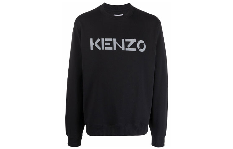 

Толстовка мужская Kenzo Letter Logo, черный / серый