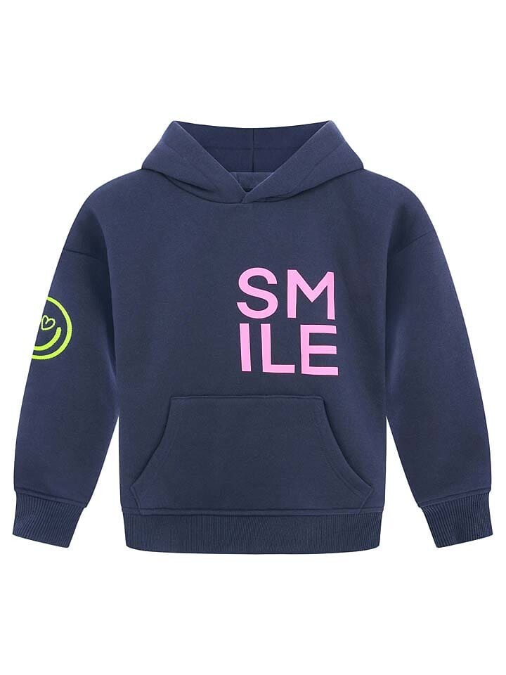 

Пуловер с капюшоном Zwillingsherz Hoodie Alissa, цвет Dunkelblau/Rosa