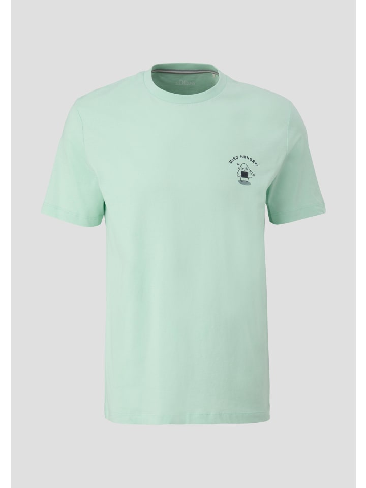 

s.Oliver Футболка 65D2_mint, Зеленый, s.Oliver Футболка 65D2_mint