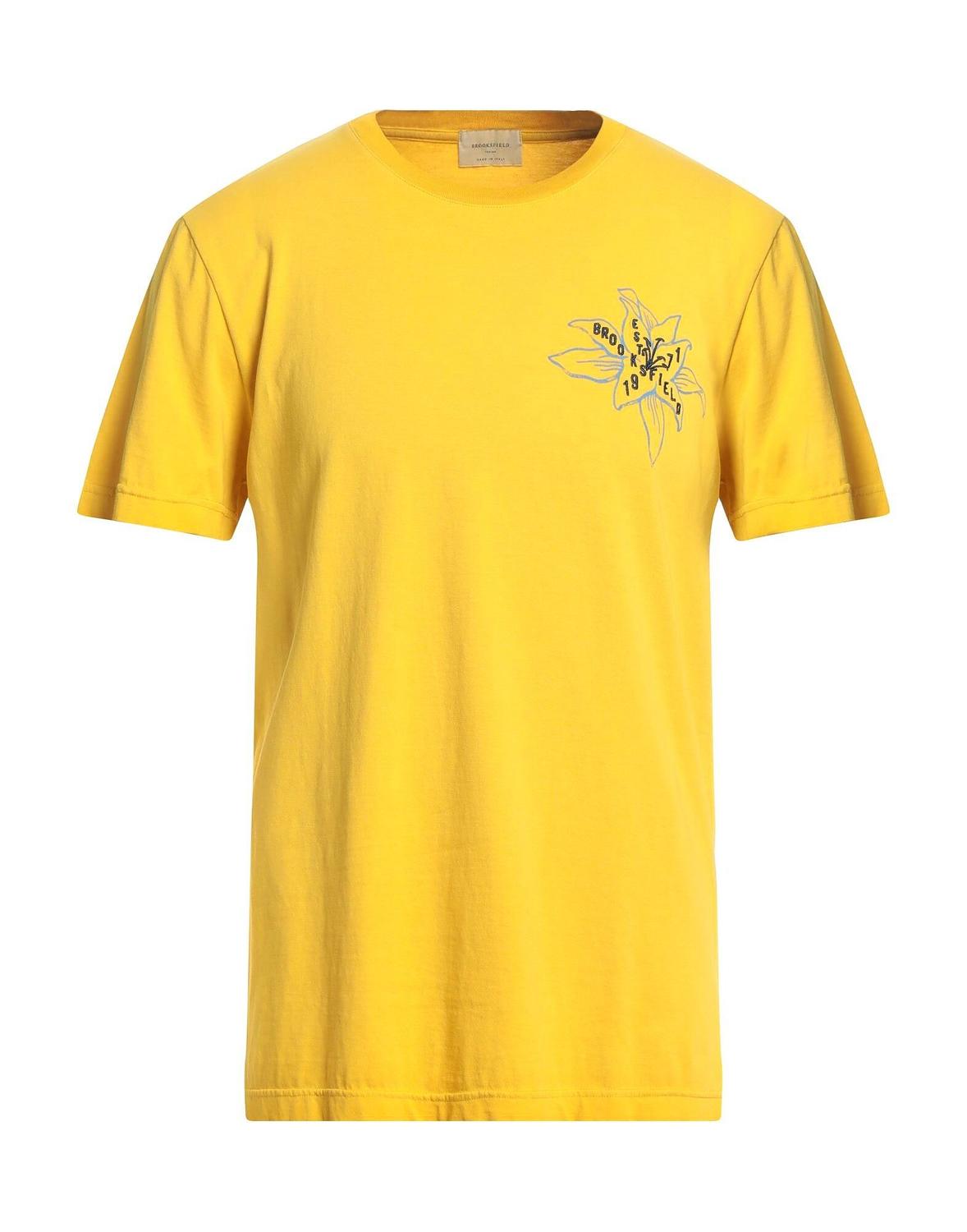 

Футболка Brooksfield, желто-оранжевый