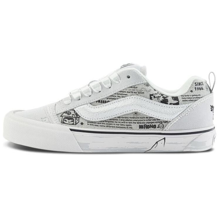 

Кроссовки Vans Knu Skool Skateboarding Shoes Unisex Low-top, белый
