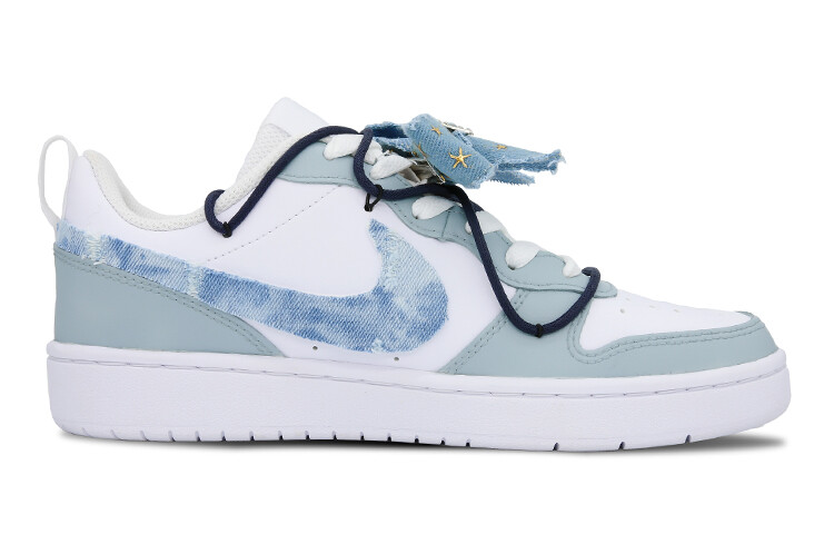 

Кроссовки для скейтборда Court Borough 2 женские, низкие, синий Nike