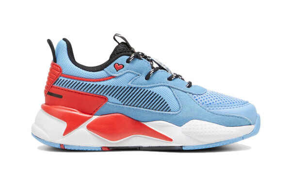 Кроссовки rs-x x the smurfs 'team light blue' Puma, голубой — фото 2