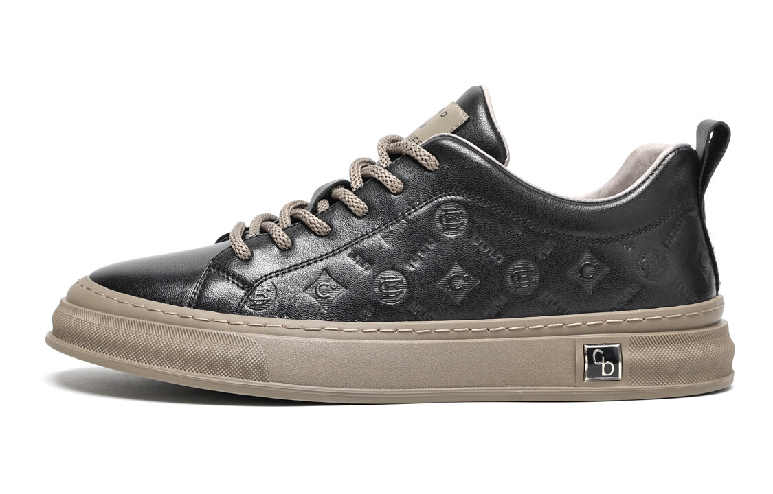 

Кеды CВ°BANNER Skateboard Shoes Men Low-Top Black
