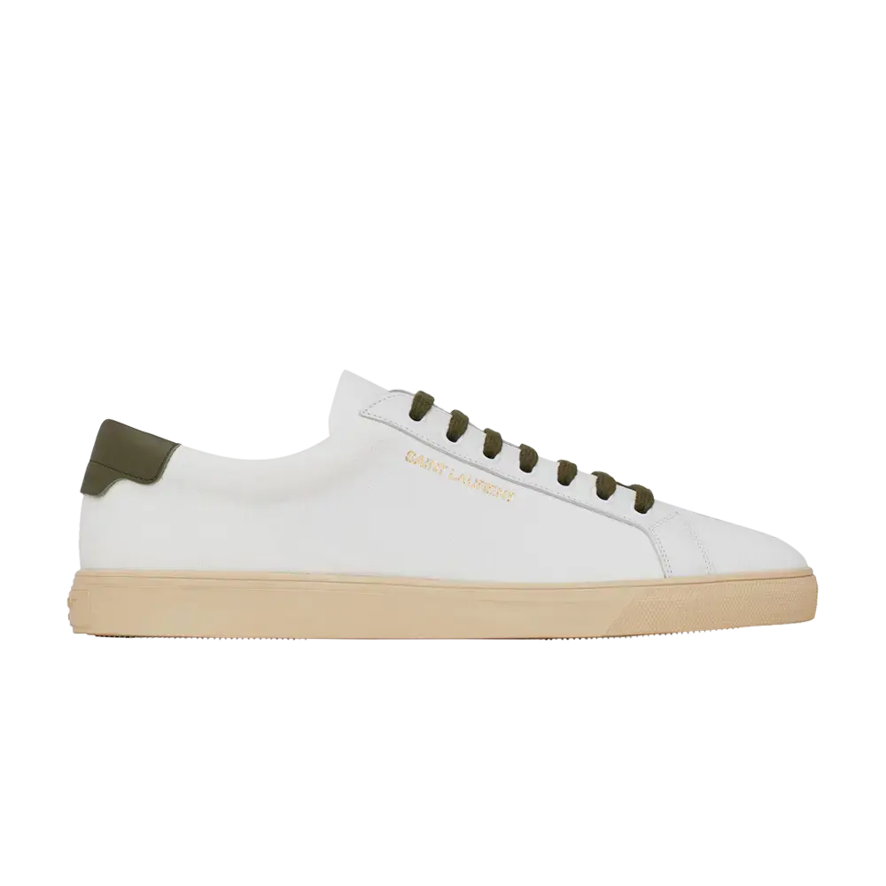 Ботинки Saint Laurent Andy, белый