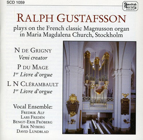 

CD диск Grigny / Mage / Clerambault / Gustafsson: Gustafsson Plays on the French