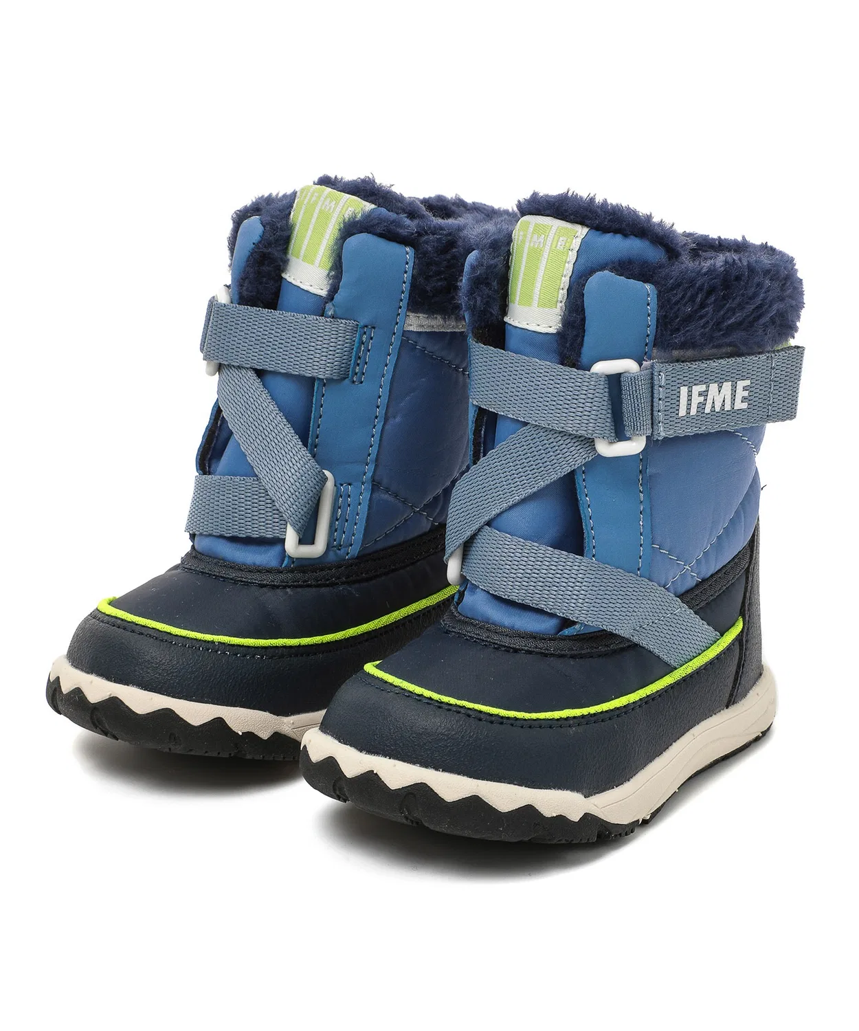 Ботинки зимние IFME Kinetic Snow с водоотталкивающим покрытием, темно-синие
