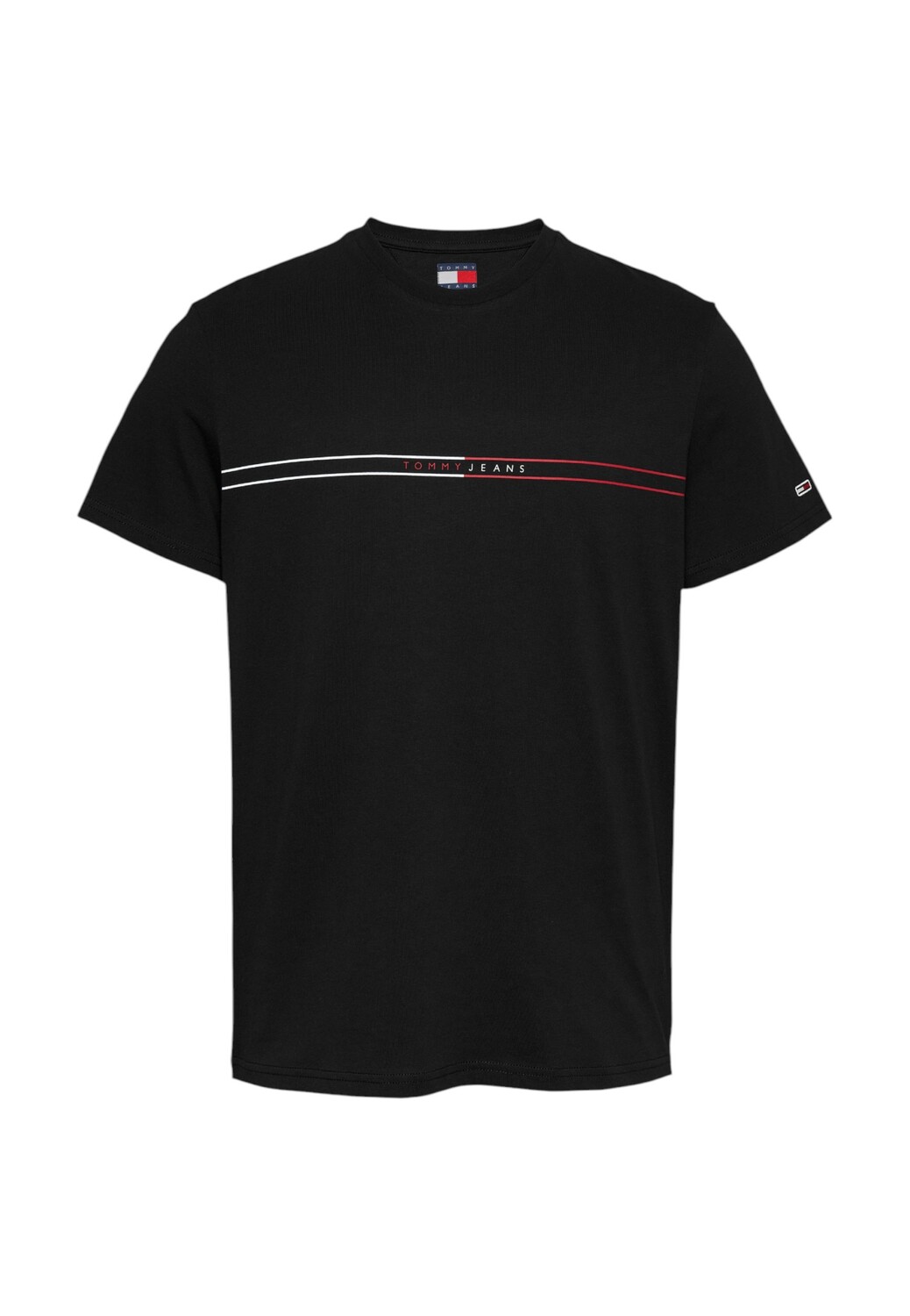 

Футболка мужская Tommy Jeans с принтом, черный