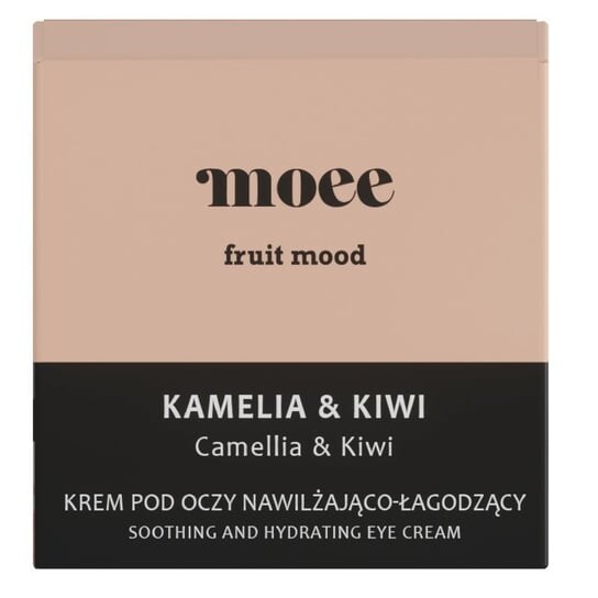 

Увлажняющий и успокаивающий крем для век Moee, Fruit Mood Camellia & Kiwi