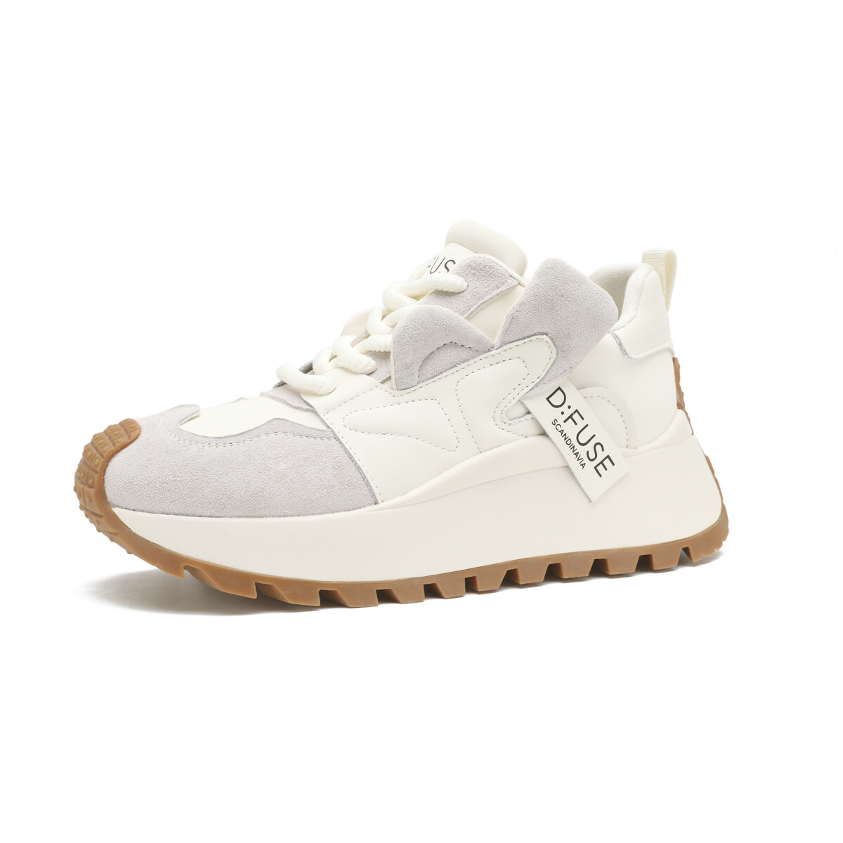 

Кроссовки D:FUSE SCANDINAVIA Chunky Sneakers Women's Low-top Beige, бежевый