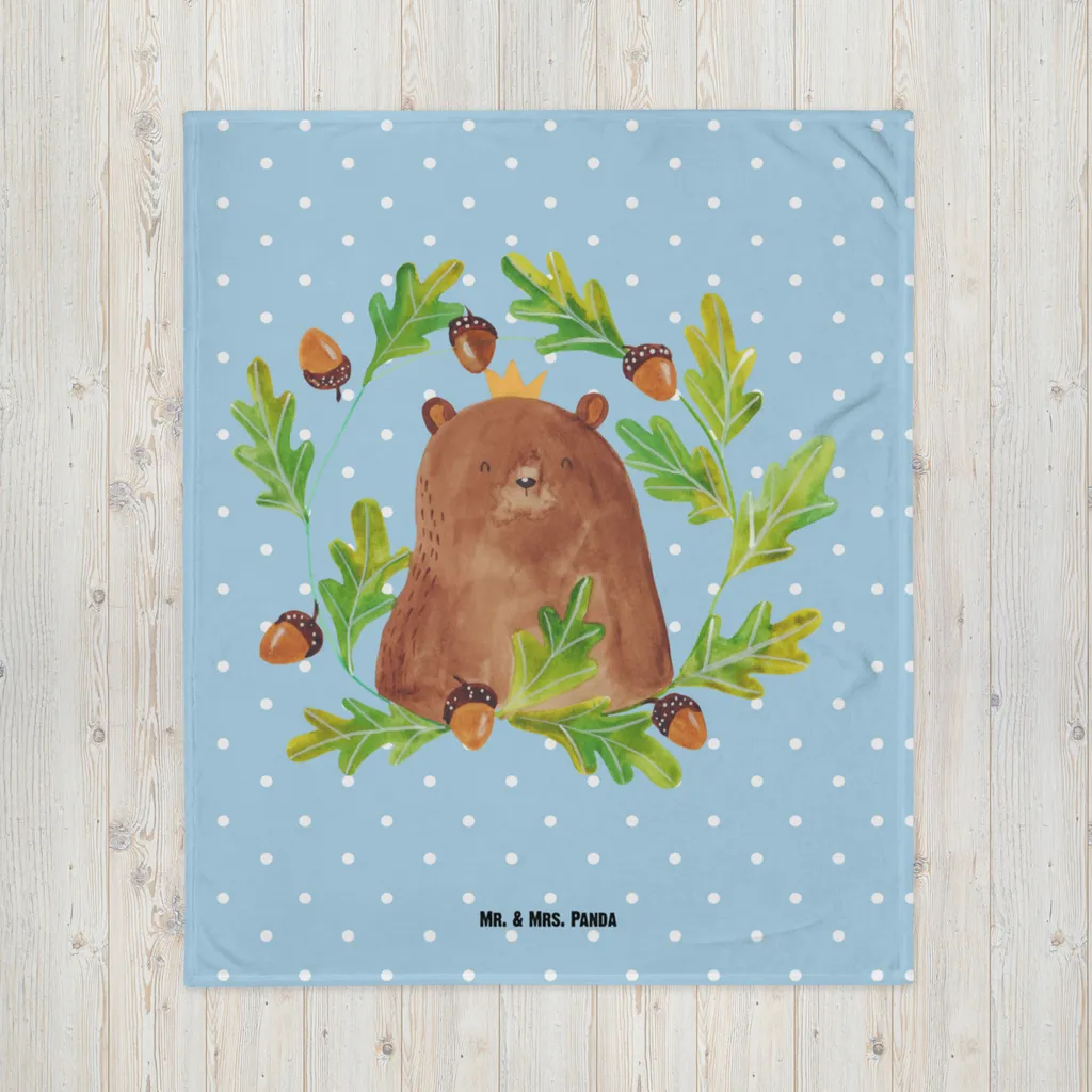 

Одеяло Mr. & Mrs. Panda, синий