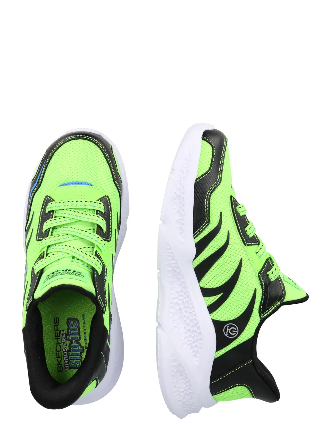 Кроссовки 'METEOR-LGIHT-BRISK' Skechers, Lime — фото 2