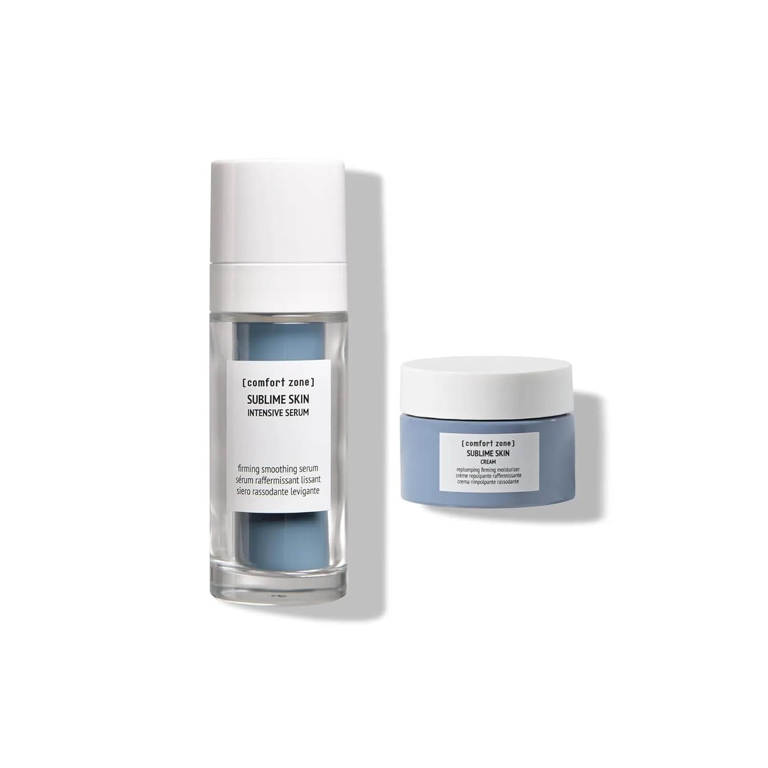 [ comfort zone ] Набор для лица Sublime Skin Anti-Aging Firming Face Duo, включающий интенсивную сыворотку (30 мл) и крем (30 мл), для более упругой, гладкой и подтянутой кожи (2 предмета)