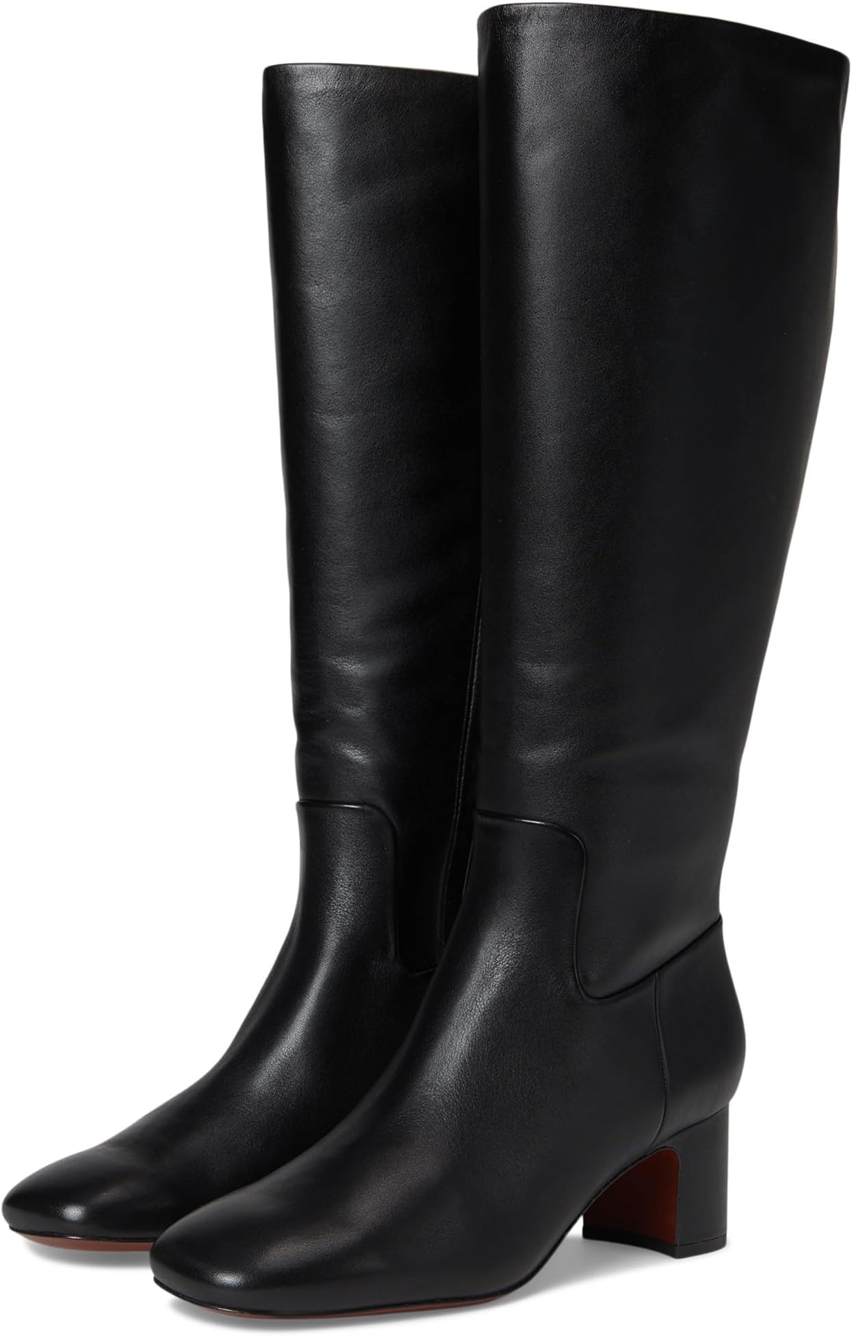 Ботинки Vince Kellan Tall-wc Zip Tall Boots, цвет Black Wide Calf