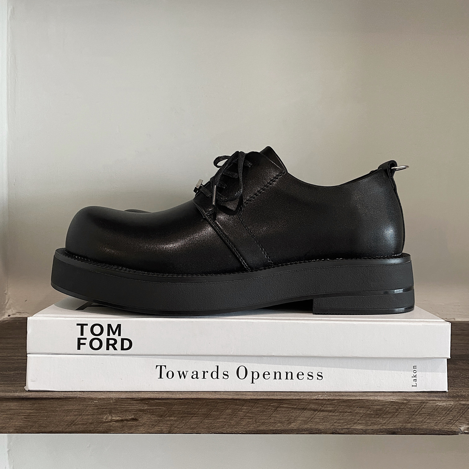 Ignition Повседневные мужские туфли черные - черные (данная модель кожаной обуви на размер меньше, чем спортивная обувь) — фото 3