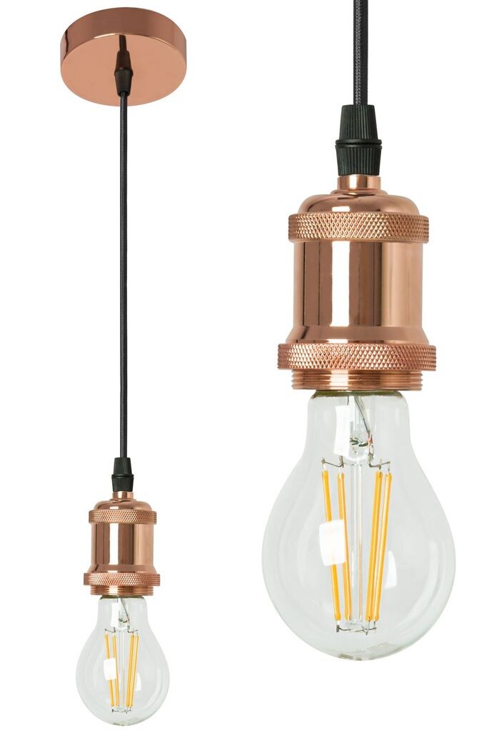 

Подвесной светильник Toollight App006-1Cp Lumo Rose Gold, 1 источник света E27, регулируемый Toolight, розовый