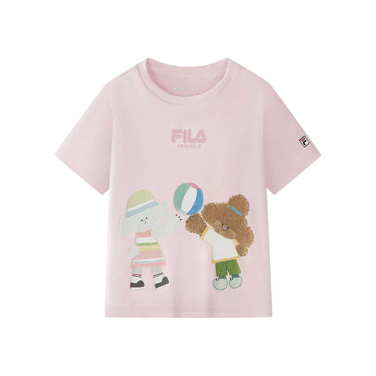 Футболка Refreshing Pink Kids' FILA KIDS