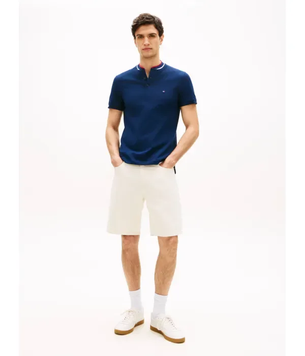 Полюс slim fit Tommy Hilfiger, темно-синий — фото 2