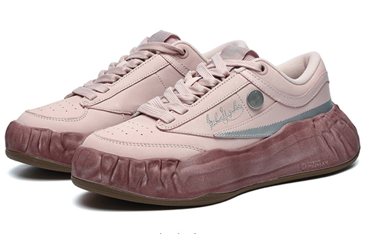 Кеды (WMNS) MIHARA x FILA FM-15 Casual Skateboarding Shoes Rose, красный — фото 2