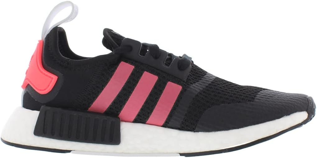 Кроссовки adidas NMDr1 для мужчин, белый/черный/розовый — фото 3
