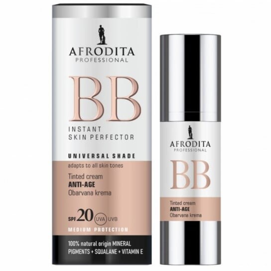 

Антивозрастной крем, 30мл Afrodita, Multiactive BB Tinted Anti-Age Cream SPF20