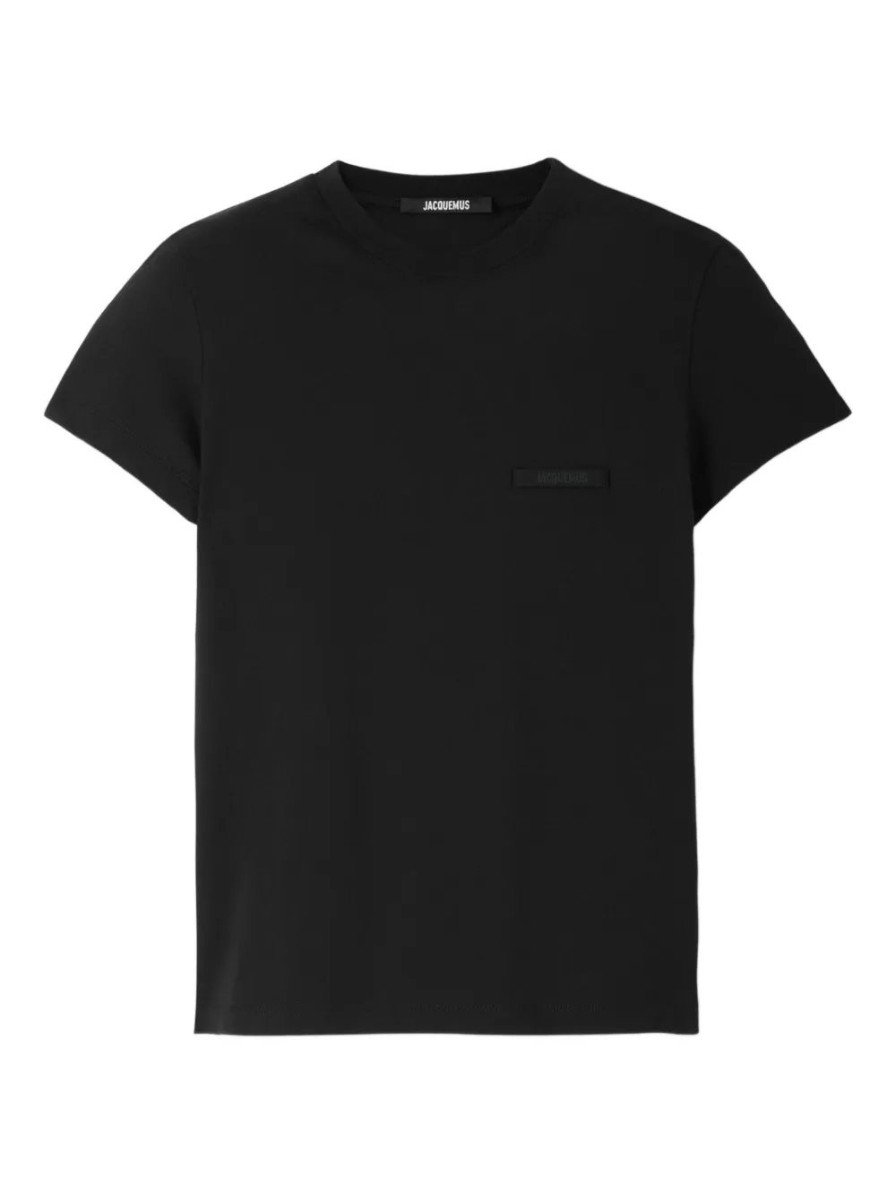 

Футболка с круглым вырезом JACQUEMUS, черный