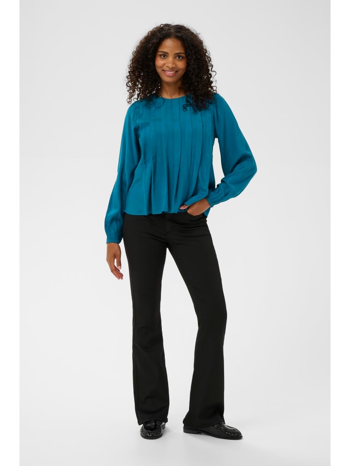 

Блузка KAaria с длинными рукавами, классический крой, цвет Lyons Blue Kaffe