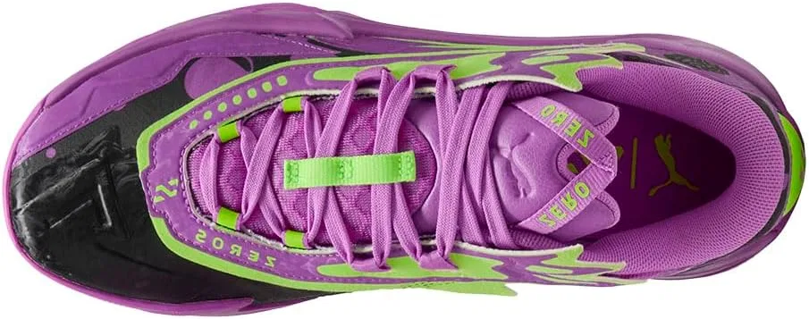 Мужские баскетбольные кроссовки Puma Scoot Zeros II, Pure Magenta Green Glare — фото 4