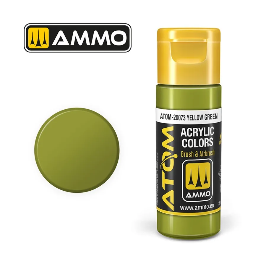 

Желтый Зеленый, ATOM Acrylic Paints