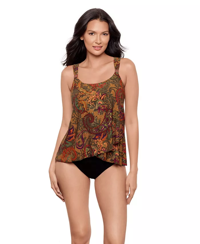 

Женский топ-танкини Perissa Dazzle на косточках Miraclesuit, мультиколор