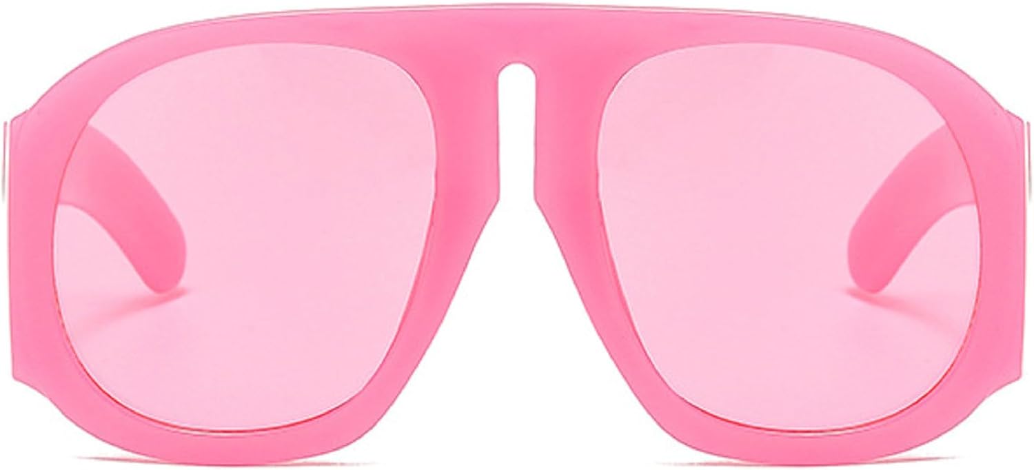 

Круглые солнцезащитные очки Y2k для женщин, винтажные большие очки с широкими дужками для мужчин, солнцезащитные очки-щитки для вождения, сексуальные женские солнцезащитные очки mincl, Clear&pink