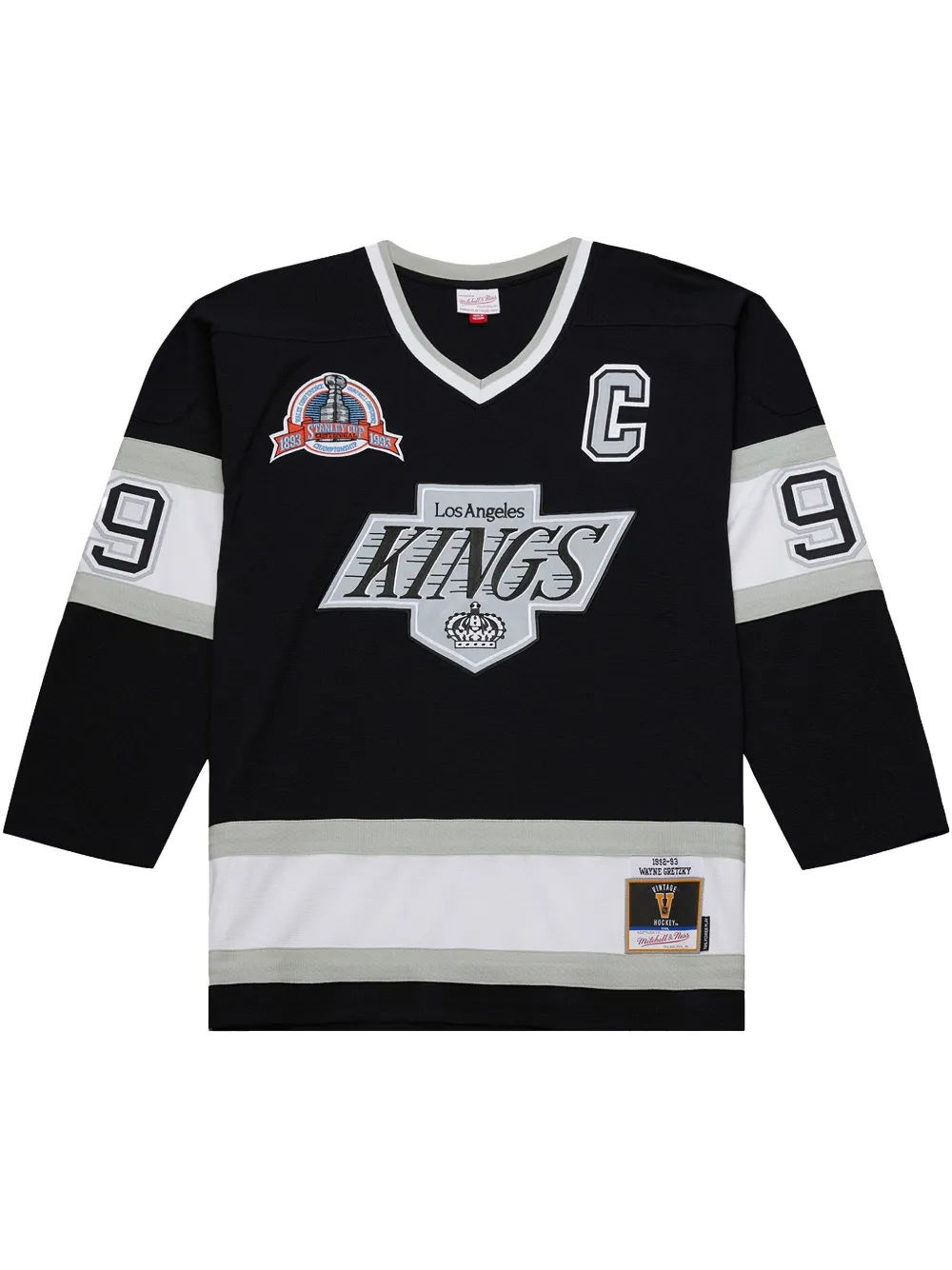

Топ NHL Kings 1992 Wayne Gretzsky Mitchell & Ness, черный