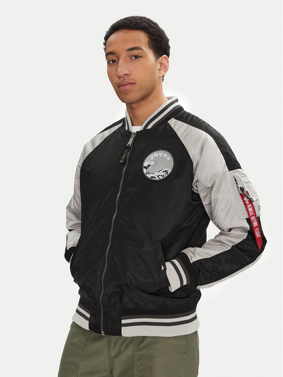 

Куртка-Бомбер стандартный крой Japan Warrior Souvenir 146101 Alpha Industries, черный