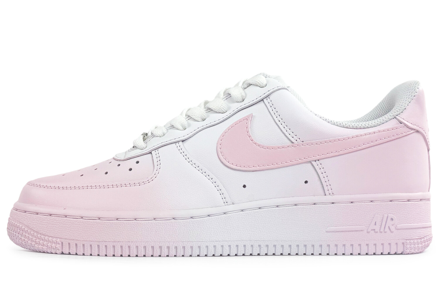 

Кроссовки Nike Air Force 1 Skateboarding Shoes Men Low-top White, розовый