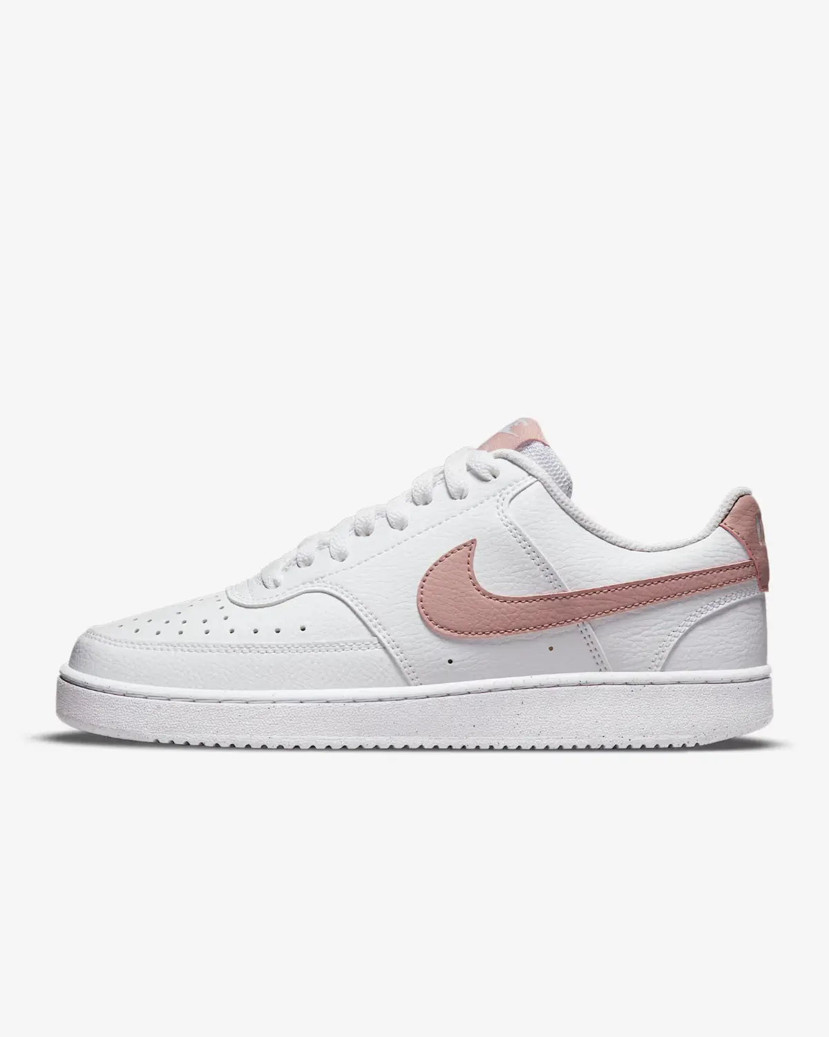 Кроссовки женские Nike Court Vision Low Next Nature DH3158-102, белые, комфортные, FD1260 (белый, 9,5) — фото 3