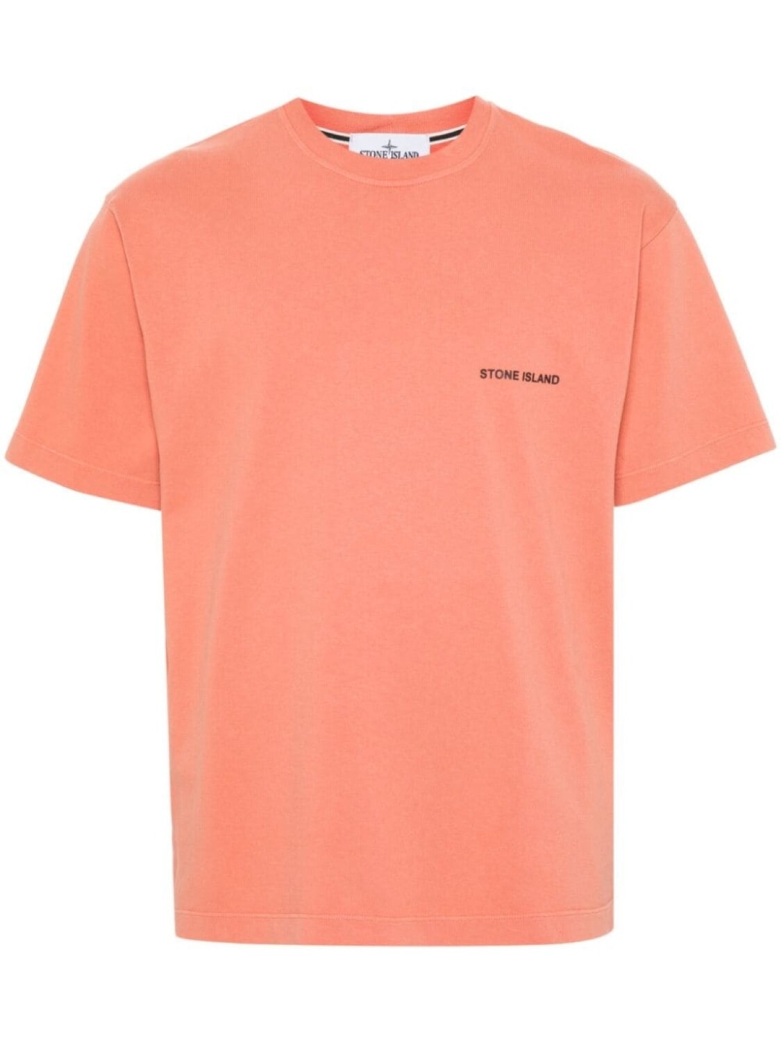 

Stone Island хлопковая футболка, оранжевый