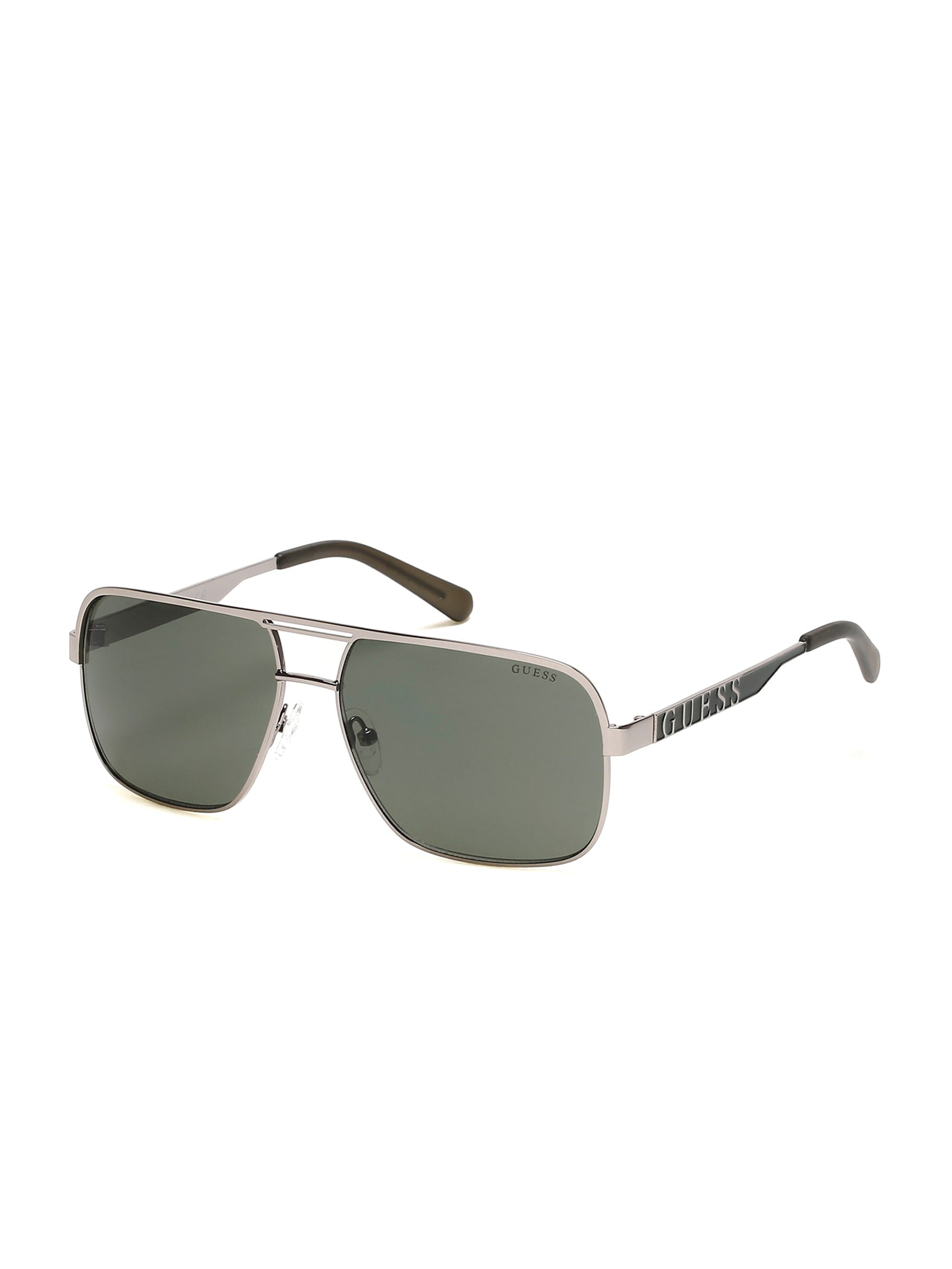 

Солнцезащитные очки Metal Navigator Guess Factory, оливковый