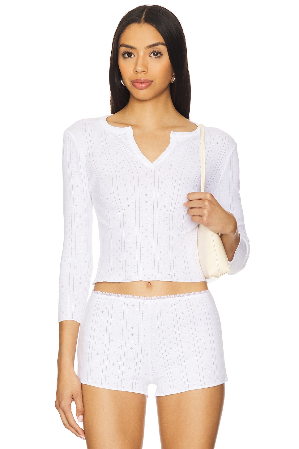 

Майка хенли для малышей Cou Cou Intimates, white
